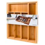 Uscator pentru vesela Excellent Houseware lemn 25-45*33.5cm