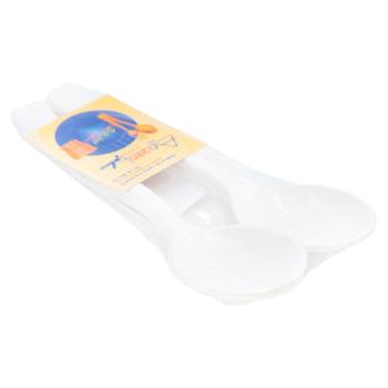 Ложки Lux большие многоразовые 4шт - купить, цены на BONUS - фото 3