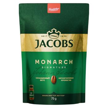 Cafea solubila Jacobs Monarch 75g - cumpărați, prețuri pentru BONUS - foto 1