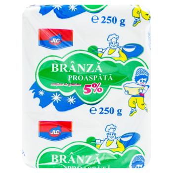 Branza de vaci JLC 5% 250g - cumpărați, prețuri pentru BONUS - foto 1