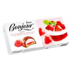 Bomboane Bonjour Capsuna cu frisca 232g