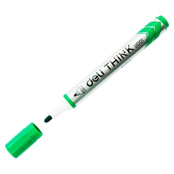 Marker p-ru tabla Deli Think 2.0mm verde - cumpărați, prețuri pentru BONUS - foto 1