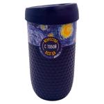 Pahar Phibo ToGo Cerul înstelat cu capac 550ml