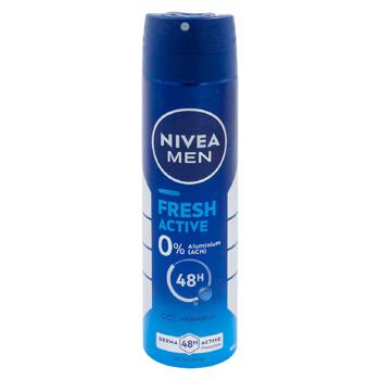 Дезодорант аэрозольный Nivea Men Fresh Active 150мл - купить, цены на BONUS - фото 1