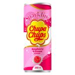 Bautura carbogazoasa Chupa Chups Zmeura crema 250ml