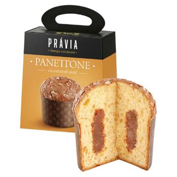 Panetonne Pravia cu caramel sarat 800g - cumpărați, prețuri pentru BONUS - foto 1