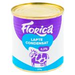 Сгущенное молоко Florica с сахаром 0,5% 370г