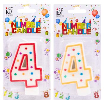 Luminare cifra 4 cu puncte - cumpărați, prețuri pentru BONUS - foto 1