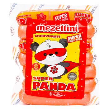 Crenvursti Mezellini Panda porc/vita/pui kg - купить, цены на BONUS - фото 1