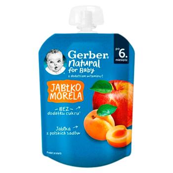 Piure Gerber Mere caise 80g - cumpărați, prețuri pentru BONUS - foto 1