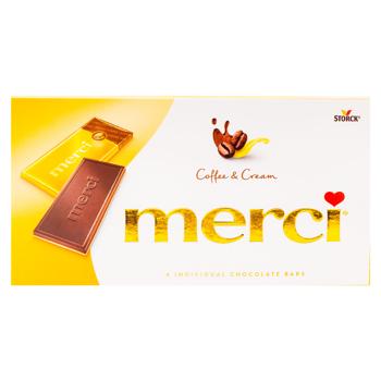 Ciocolată cafea/frișcă Merci 100 g - cumpărați, prețuri pentru BONUS - foto 1