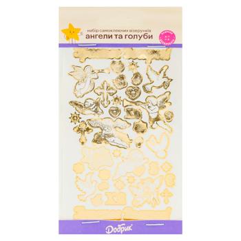 Набор наклеек Добрик Ангелы и Голуби - купить, цены на BONUS - фото 1