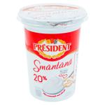 Smantana President 20% 350g