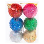 Globuri pentru brad color luci 50mm 6buc