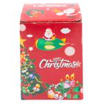 Bol de AN cu zapada luminita/casuta 8cm 117-5