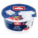 Йогурт Muller Греческий Ягоды 140г