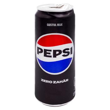 Bautura carbogazoasa Pepsi fara zahar 0.33l - cumpărați, prețuri pentru BONUS - foto 1