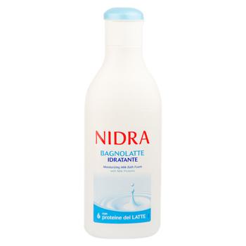 Lapte-spuma de baie Nidra 750ml Hidratanta milk proteins - cumpărați, prețuri pentru BONUS - foto 1