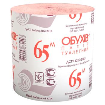 Туалетная бумага Обухов макулатурная 8рул - купить, цены на BONUS - фото 1