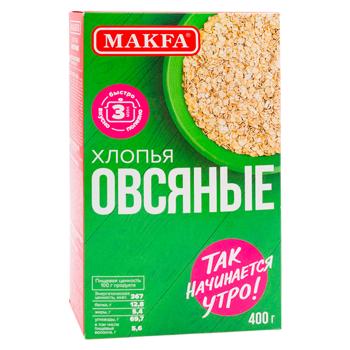 Хлопья овсяные Makfa 400г - купить, цены на BONUS - фото 1