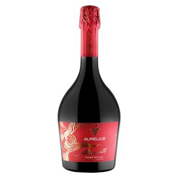 Вино игристое Aurelius Muscat красное сладкое 0.75л - купить, цены на BONUS - фото 1