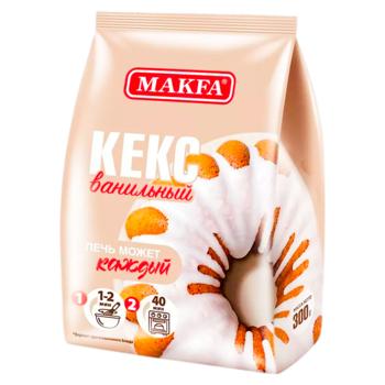 Смесь для выпечки Makfa Кекс ванильный 300г - купить, цены на BONUS - фото 1