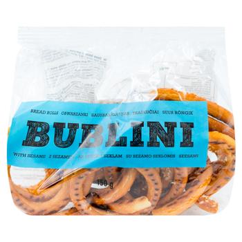 Бублики Terra с кунжутом 150г - купить, цены на BONUS - фото 1