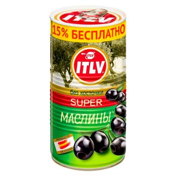 Маслины ITLV Selecto без косточки 403мл - купить, цены на BONUS - фото 1