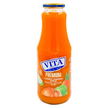 Сок Vita Premium Морковь тыква яблоко 1л - купить, цены на BONUS - фото 1