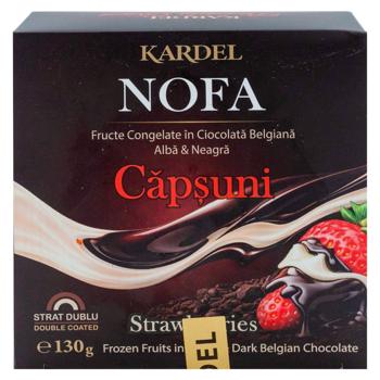 Клубника в шоколаде Kardel Nofa замороженная 130г - купить, цены на BONUS - фото 3