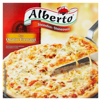 Пицца Alberto Quattro Formaggi замороженная 320г - купить, цены на BONUS - фото 1