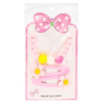 Набор браслетов/заколок детский цветы - купить, цены на BONUS - фото 1