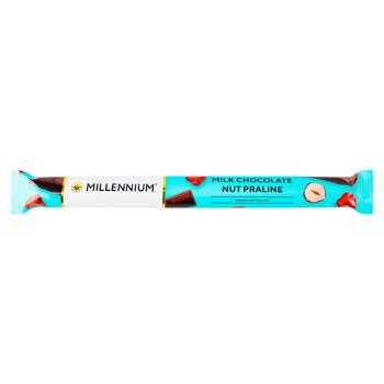Шоколад молочный Millennium Орех пралине 38г - купить, цены на BONUS - фото 1