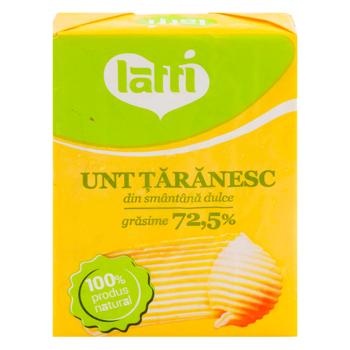 Масло сливочное Latti 72,5% 180г - купить, цены на BONUS - фото 2