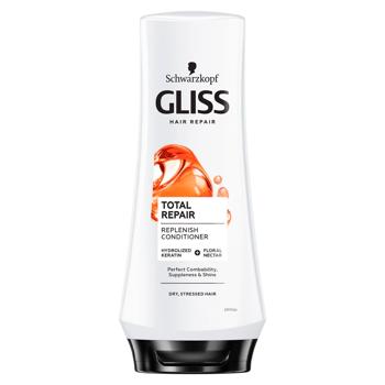 Balsam de par Gliss Kur Total Repair Restabilire Extremala 200ml - cumpărați, prețuri pentru BONUS - foto 1