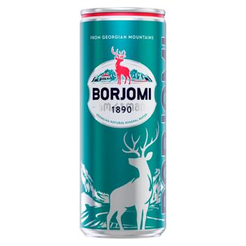 Вода газированная Borjomi минеральная 0.33л - купить, цены на BONUS - фото 1