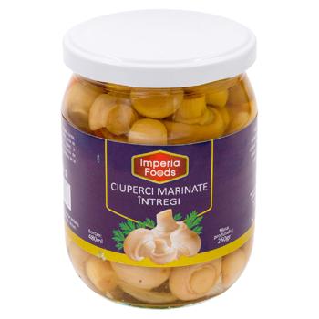 Sampinioane Imperia Foods marinate intregi 480ml - cumpărați, prețuri pentru BONUS - foto 1