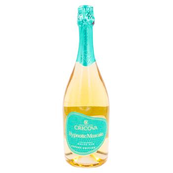 Вино игристое Cricova Hypnotic Moscato белое сладкое 0,75л - купить, цены на BONUS - фото 1
