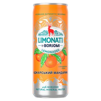 Bautura carbogazoasa Borjomi Limonati Mandarin adjarian 0.33l - cumpărați, prețuri pentru BONUS - foto 1