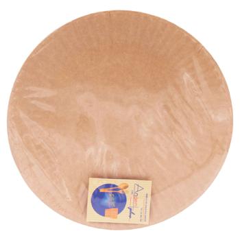 Тарелки картон 25см 10шт - купить, цены на BONUS - фото 1