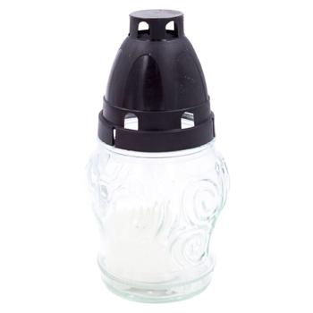 Подсвечник стеклянный 10см - купить, цены на BONUS - фото 1