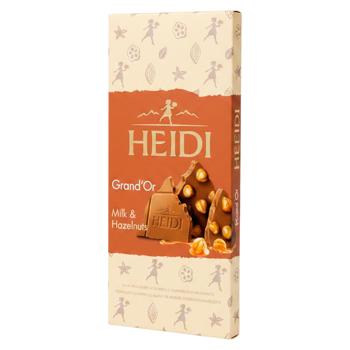Ciocolata de lapte Heidi Grand'or alune 100g - cumpărați, prețuri pentru BONUS - foto 2