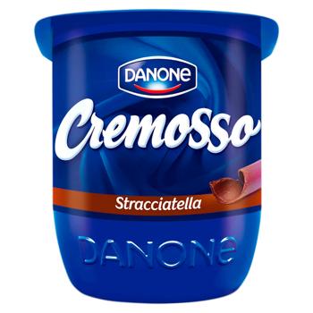 Йогурт Danone Cremosso Страчателла 4,8% 125г - купить, цены на BONUS - фото 1