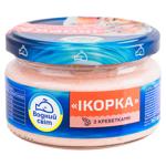 Pasta de icre capelin crevete 160g Vodnii Mir