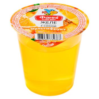 Желе Фанни Мультифрукт 130г - купить, цены на BONUS - фото 1