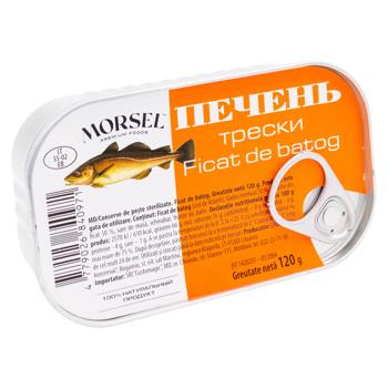 Печень трески Morsel Прибалтика 120г - купить, цены на BONUS - фото 3