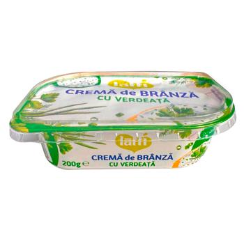 Brânză cremă Latti cu verdețuri 70% 200g - cumpărați, prețuri pentru BONUS - foto 1