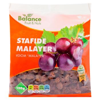 Stafide Balance Malayer 150g - cumpărați, prețuri pentru BONUS - foto 1