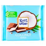 Ciocolata cu lapte Ritter Sport Nuca de cocos 100g