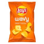 Chips Lay`s Wavy Cascaval 115g